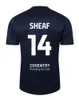 23/24 Coventry Fußballtrikots O Hare Sheaf Gyokeres Godden Hamer 2023 2024 Home Blau Herren Kinder Kit Fußballtrikots Tops Camiseta de Futbol1