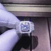 Choucong Solitaire Pierścień Mężczyzna 3CT Diamond 925 Srebrny Srebrny zaręczyny Pierścienie dla mężczyzn Finger Jewelry Prezent209t