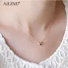 Pendant Necklaces AILEND Design Simple Fashion Jewelry Women Short Accessories Elegant Lovely Gold Heart Shaped Necklace Girl Gift269b