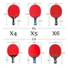 Masa Tenis Kauçuklar Kokutaku Ittf Profesyonel 4 5 6 Yıldız Ping Pong Raket Karbon Masa Tenis Yarasa Saksı Seti Kauçukta Kauçuk 231017