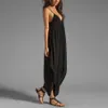 Summer Women V Neck Loose Baggy Fit Beach Off The Shoulder Party Jumpsuit Romper Harem Suit232S