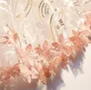 Scarves Women's Spring Summer Sequins Beaded Flower Pink Mesh Cloak Lace Pashmina Female Vintage Sunscreen Shawl R3057