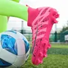 Sapatos de vestido Botas de futebol originais da sociedade para homens e mulheres treinamento de grama artificial chuteiras de futebol na moda para meninas 231016