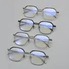 Lunettes de soleil Cadres Classique Pure Titanium Square Hommes Lunettes De Luxe Prescription Lunettes Femmes Haute Qualité Rétro Vintage Lunettes