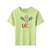 T-Shirts für Kinder Hochwertige Kinder-T-Shirts Modehemd G Designer Babykleidung Designer Junge Kinder Anzug Mädchen T-Shirts Baumwolle 100%