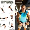 Fasce di resistenza Set di fasce regolabili per appendere la cinghia da allenamento Elastico Fitness Pull Rope Esercizio Attrezzatura da palestra per la casa 231016