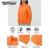 Piumino da donna TACVASEN Piumino con zip intera Piumino invernale leggero trapuntato Cappotti caldi Giacca a vento casual Capispalla oversize da esterno 231017