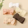 Accessoires pour cheveux 13 pièces/lot, bandeau Turan à nœud en tissu Double couche, couvre-chef à nœud DIY, cadeau de réception-cadeau pour bébé