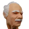 Maschera da uomo anziano in lattice Halloween Cosplay Party Maschere a pieno facciale realistiche Copricapo USA