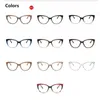 Солнцезащитные очки высокого качества, роскошные брендовые дизайнерские очки, кошачий глаз, оправа-бабочка, анти-синий свет, очки для чтения высокой четкости