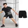 Herr shorts sport andas ut träning byxor femte yttre slitage sommar avslappnad fitness professionell löpning w0224YX0K