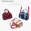 Cross Body Fashion Splicing Woven Design Nytt i handväskan 2023 Casual Ladies Shoulder Bag Crossbody Påsar ForblieBerryeyes