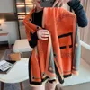 10A Wollschals Winter Frühling 100 % Pashmina Schal Schals Neues Geschenk Mode Kaschmir Schal Mode Männer Frauen Designer Klassisch Buchstabenmuster