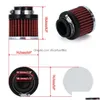 1.5 38Mm Interface Motorcycle Car Air Intake Filters Cone Cold Filter System Turbo Vent Crankcase Pqy-Ait15 Drop Delivery