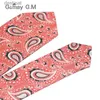 Naszyka NOWOŚĆ STYLE TIE FOR MĘŻCZYZN PAISLEY POLIOSTER Jacquard Tkane męskie krawat Formalne przyjęcie weselne Slim Neck Til Gravata Tiel231017