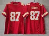 Patrick Mahomes Travis Kelce KC Camiseta de fútbol Isiah Pacheco Clyde Edwards-Helaire Chris Jones Rashee Rice George Karlaftis Drue Tranquill JEFES Nick Bolton 4XL