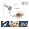 Hair Clips Bridal Jewelry Opal Pearl Comb Clip Pin Women Girl Head Piece For Bride Bridesmaids Flower Leaf Hairpin Wedding Accessories