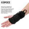 Elbow Knee Pads COPOZZ Skiing Wrist Guard Hand Snowboard Protection Roller Skating Wrist Support Gym Ski Palm Protector for Men Women Children 231016