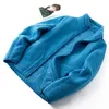 Women's Hoodies Outdoor Stand Up Collar Velvet Zip Girls Warm Double Sided Coral Fleece Hoodie Women Couple Polar Sweatshirts