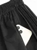 Kadın Pantolon Turuncu Patalı Patchwork Geniş Bacak İlkbahar Yaz 2023 Elastik Yüksek Bel Nedensel Kontrast Renk Pantolonları Y357