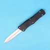 High Quality Auto Tactical Knife D2 (3.8" Hand Satin) Double Action Blade CNC Aviation Aluminum Handle Survival knives with Repair Tool