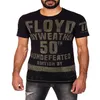 2018 Nuovo arrivo estate mens magliette nero bianco colletto alla coreana maglietta da uomo casual manica corta t-shirt fitnes fzw016253Q