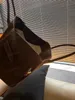 Margaux Frühling/Sommer Exklusive The-style NYC Minimalistische Tote aus weichem Wildleder Margaux Echtleder Geräumigkeit Schicke Handtasche mit großem Fassungsvermögen Luxus