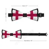 Bow Ties Polyester ENGLAND Flag Bowtie For Men Fashion Casual Men's Cravat Neckwear Wedding Party Suits Tie