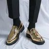 New men dress shoes rivet Groom shoes Men's oxford shoes Loafers large size :US 6.5-US12