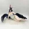 Brinquedos de dedo 30cm liberando b-estilo overlord iv albedo coelho sexy anime menina figura kdcolle albedo asa figura de ação adulto modelo boneca brinquedo presente