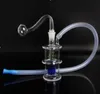 Colored shape Tube Hookahs Oil Dab Rig Stereo Glass Water Pipes Thick Glass Bongs