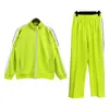 メンズレディーストラックスーツスウェットシャツスーツデザイナースポーツウェアジョギングスポーツスイットカジュアル長袖2 PCSセットスポーツパンツストリート衣料ZIPジャケット