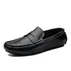 Abendschuhe, echtes Leder, Herren-Loafer, braun, schwarz, Rindsleder, Penny-Loafer, für Erwachsene, Büro, Karriere, Herrenschuhe, Mokassins, Fahrschuhe, Freizeit 231017