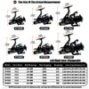 BAITCASTING REELS GDA 3000- 8000 Saltewater Casting Reels Spinning Reel 131BB Karp Fiske Professional Front och bakre broms Max Drag 13-23KG 231017