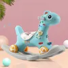 Кресла-качалки Doki Toy Baby Ride On Toys Единорог Лошадь-качалка Детское кресло-качалка Многофункциональные детские игрушки Детские ходунки Домашняя мода 231017