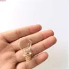 Hexagon Glass Bottles Pendants Small Wishing With Cork Transparent Jars Gifts Vial Made 20pcs Wholesalehigh qualtity Etunv Ctbkj