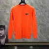 Tasarımcı Sweater Erkek Sweaters Mektup Nakış Uzun Kollu Tişört Yuvarlak Boyun Kaşmir Hoodie Gevşek Kırışıklık Ceket Erkek Kadın Sweatshirt 2024