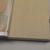 Fonds d'écran Papier peint en toile de lin moderne conçoit des papiers peints de couleur unie texturés en fibre de PVC marron beige pour les murs du salon