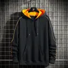 Sudaderas con capucha para hombre Sudaderas Sudaderas Tallas grandes Hip Hop Rock Streetwear S-8XL Negro Jersey de manga larga Hip Hop para hombre Sudaderas con capucha de gran tamaño Sudaderas Ropa 231011