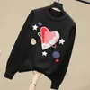 Męskie bluzy bluzy 1005 2023 Runway Autumn Marka w tym samym stylu Black Crew Szyjka Pullover Sweters Dayuan Dam