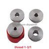 1.375X24 Or 1-3/16X24 Aluminum Baffle Cone Cups Guide Jig Drill Fixture For Mst Car Oil Catching Hybrid Kits Drop Delivery