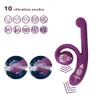 Telescopische GSpot Rabbit Vibrator voor Vrouwen Clitoris Clit Stimulator Massager 2 In 1 Dildo Seksspeeltjes Vrouwelijke Volwassen Goederen Winkel 231017