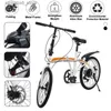 Bikes Ride-Ons 2023 Nouveau 20 pouces 7 vitesses Double frein à disque vélo pliant léger route VTT ville vitesse variable vélo pliable Q231018