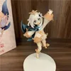 Konst och hantverk 14cm Paimon Genshin Impact PVC Action Figur Anime Söt tjej Paimon Jumping Action Figur Figur Collect Model Toy Doll Gift 231017