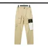 Stones Designer Pants Island Originele kwaliteit losse en comfortabele nieuwe heren kompas werkkleding casual broek dunne losse broek