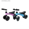 Bikes Ride-Ons Baby Balance Bike Children's PUSH BIKE Baby Riding Toyt Slippy Twist Bike Baby Toddler Stepping Without Pedal Q231018