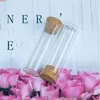 22x70mm 18ml Empty Glass Transparent Clear Bottles With Cork Stopper Vials Jars Packaging Test Tube 100pcs/lothigh qualtity Owcpt Uvkth