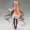 Brinquedos de dedo 18cm sem jogo sem vida: zero anime figura schwi jibril figura de ação sem jogo sem vida shuvi dola shiro estatueta modelo boneca presente