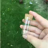 5 ml 10 ml 12 ml mini glasflaskor burkar in vitro -flaskor med korkar stoppar teströr transparent mason 100pcsgood qty gtoqd