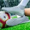 Sukienka buty fniadia wysokiej jakości buty piłki nożnej przeciwpoślizgowe buty treningowe Fustal Buty zużycie butów piłkarskich Chuteira Society Campo Futbol Sneakers 231016